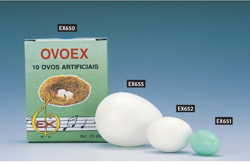 EX OVOS FALSOS P/PERIQUITOS UNIDADE                         